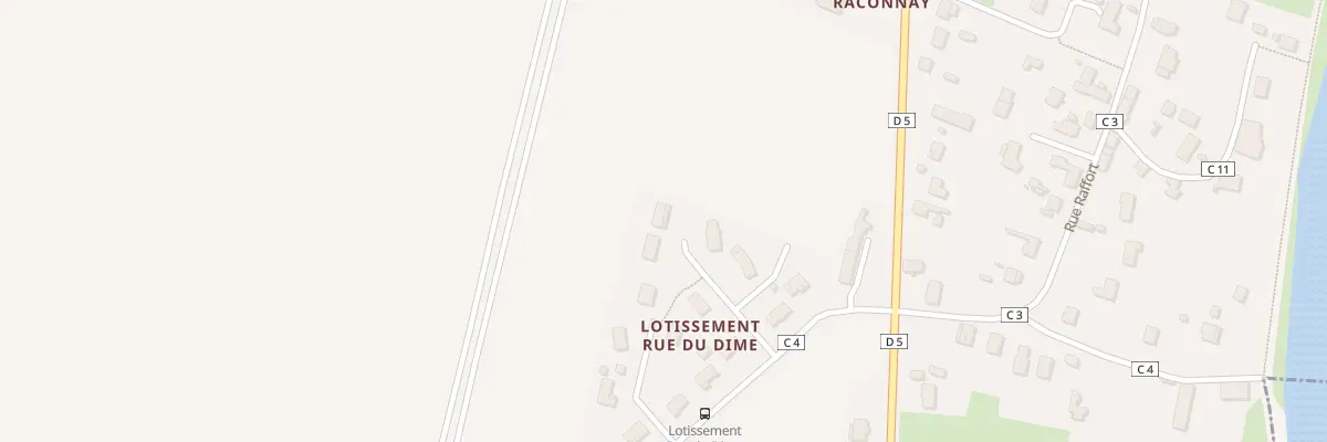 Plan du 6 Imp de la Croix de Fin à Gergy