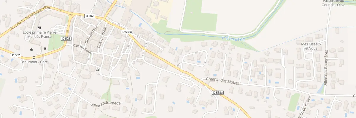 Plan du 24 Rue de la Ronde de l’Arpe à Beaumont-lès-Valence