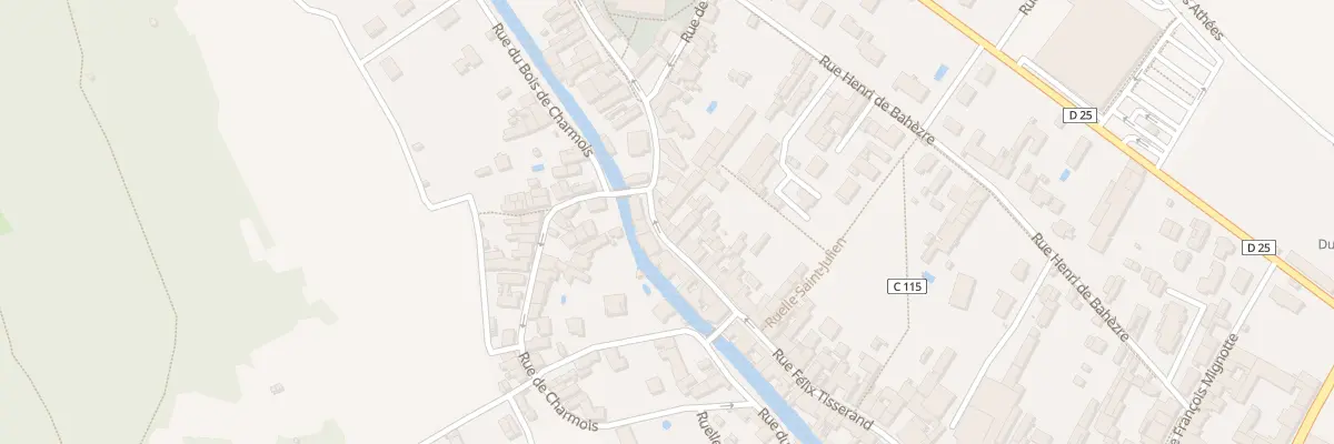 Plan du 58 Rue Félix Tisserand à Nuits-Saint-Georges