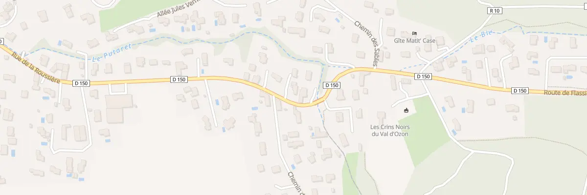 Plan du 33A Rue de la Roussière à Chaponnay