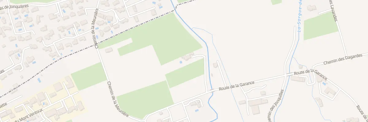 Plan du 717 Rte de la Garance à Jonquerettes