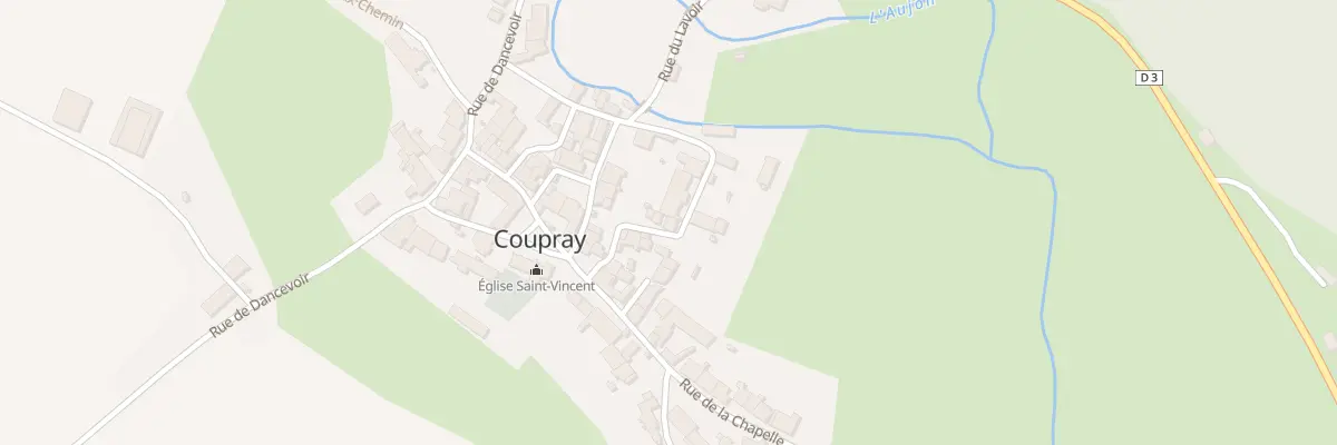 Plan du 5 Rue des Patouillets à Coupray