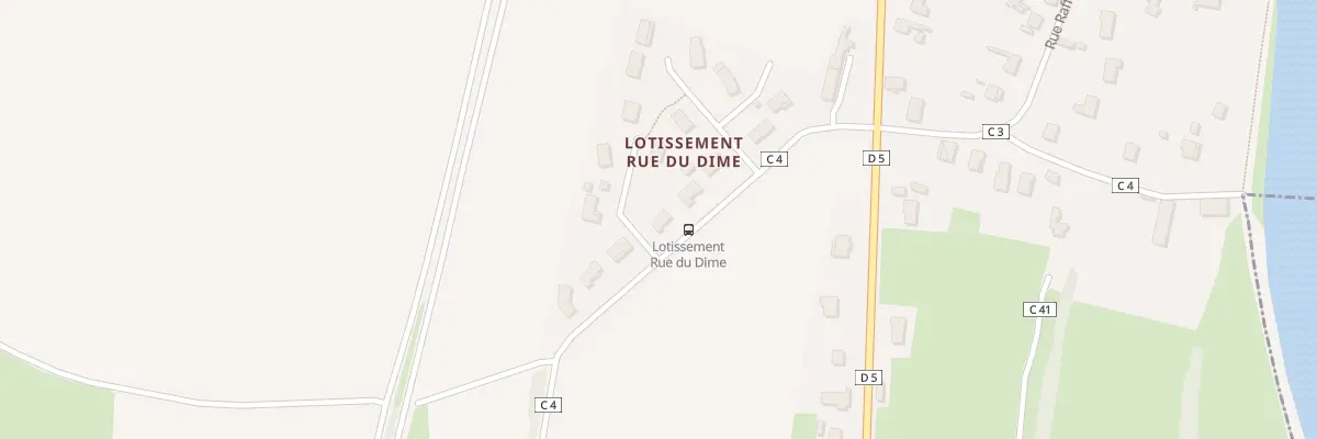 Plan du 31 Rue du Dime à Gergy