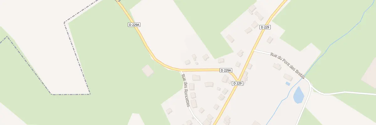Plan du 9 Rue de Rondez à Thelonne
