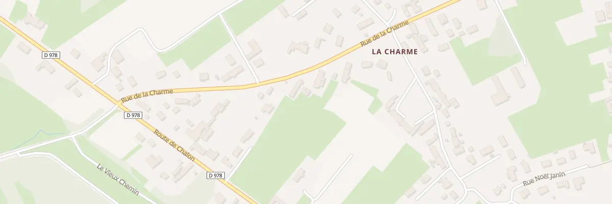 Plan du 18 Rue de la Charme à Ouroux-sur-Saône
