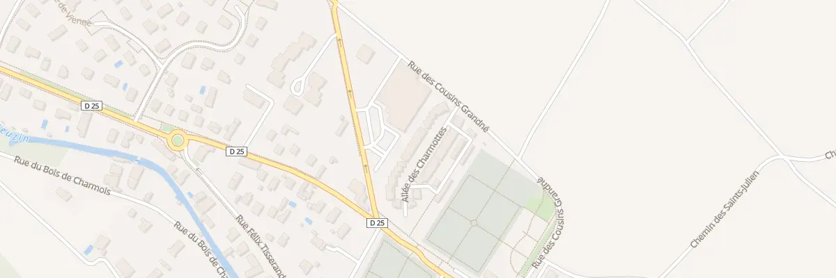 Plan du 18 All des Charmottes à Nuits-Saint-Georges