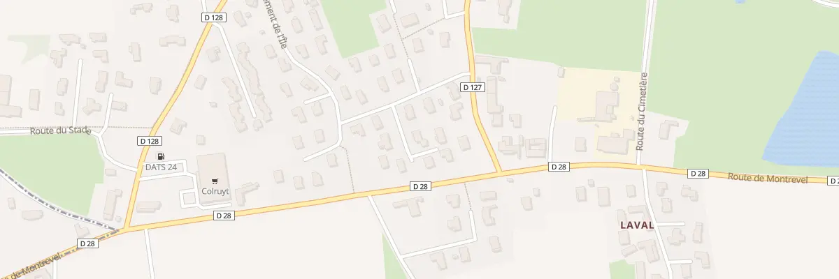 Plan du 287N Rte du Bourg à Bâgé-Dommartin