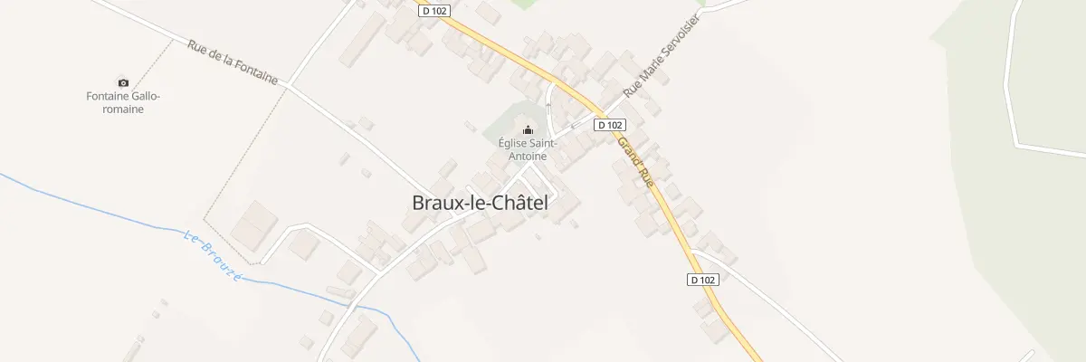 Plan du 1 Rle du Fer a Cheval à Braux-le-Châtel