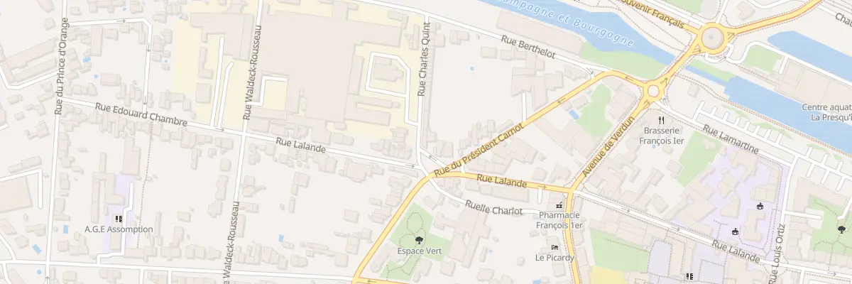 Plan du 2 Rue Charles Quint à Saint-Dizier