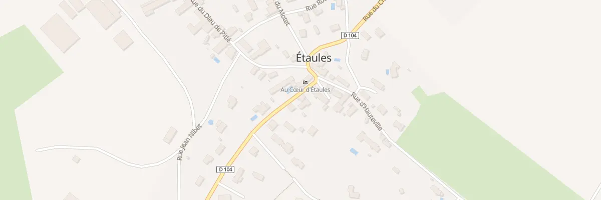 Plan du 3 Rue de Darois à Étaules