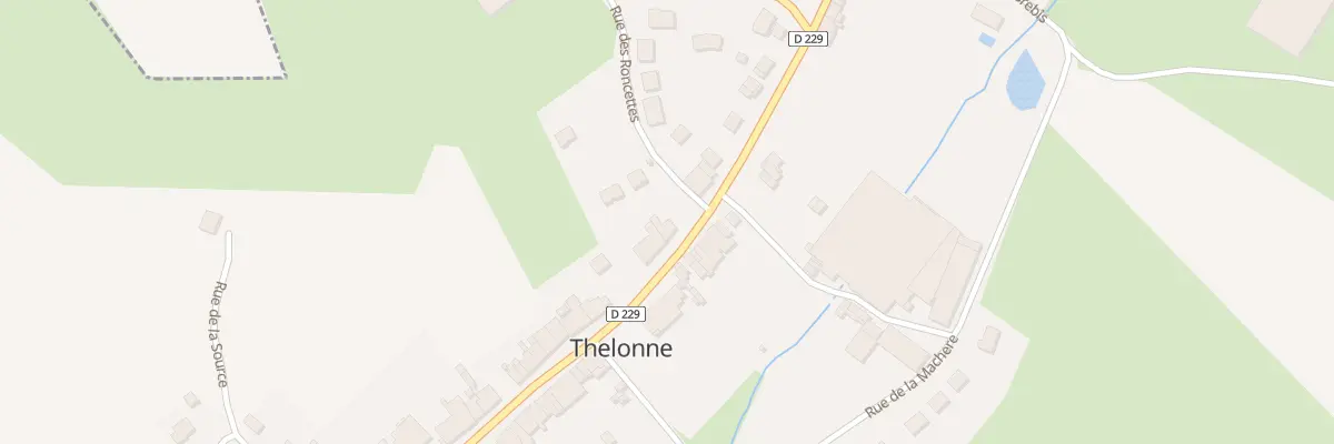 Plan du 31 Grande Rue à Thelonne