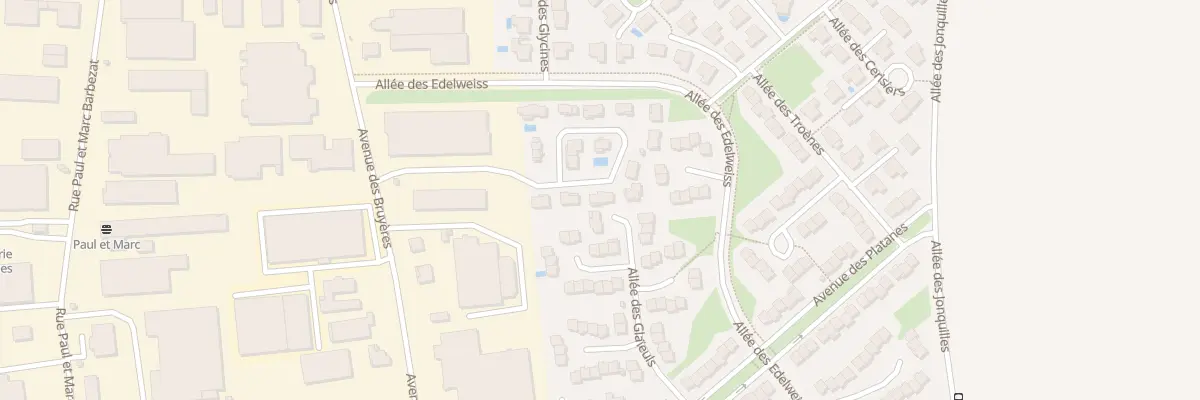 Plan du 6 Rue Henri Pourrat à Décines-Charpieu
