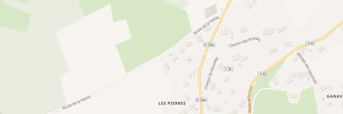 Plan du 187 Rte de la Feytaz à Bellegarde-Poussieu