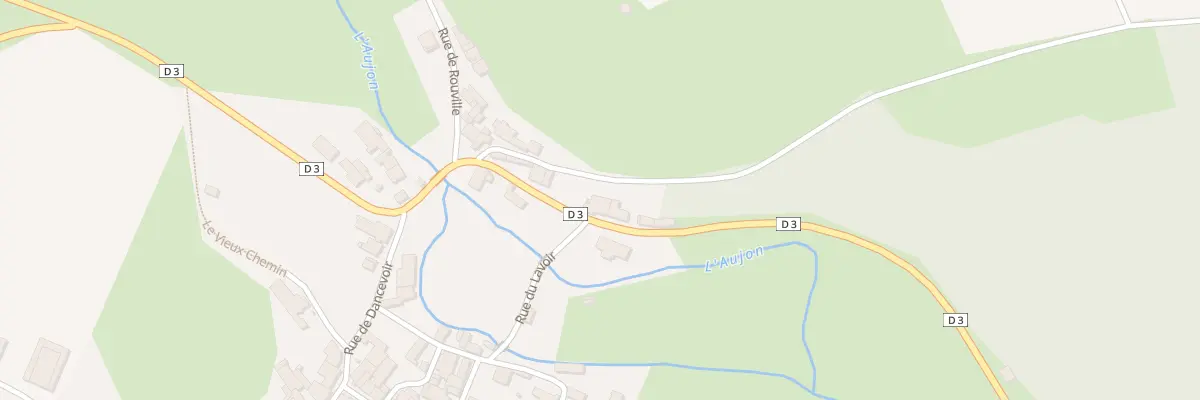 Plan du 3 Rte d’Arc à Coupray