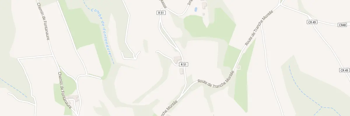 Plan du 1280 Rte de Tranche Montée à Claveyson