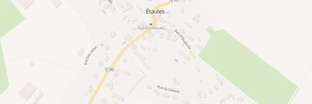Plan du 9 Rue de Darois à Étaules