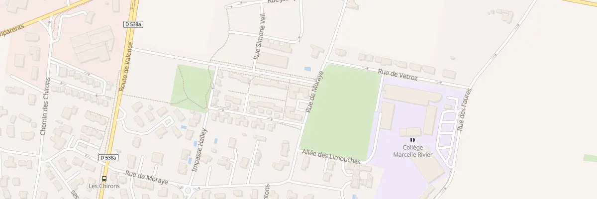 Plan du 21A Rue de Moraye à Beaumont-lès-Valence