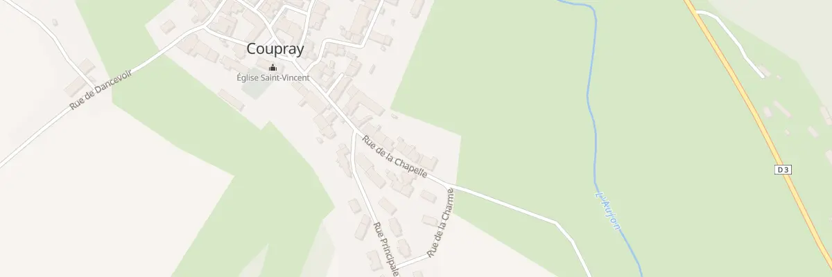 Plan du 9 Rue de la Chapelle à Coupray