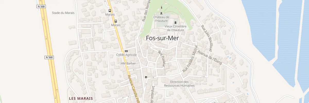 Plan du 8 Rue Anatole France à Fos-sur-Mer