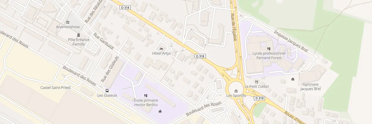 Plan du 74 Route d’Heyrieux à Saint-Priest