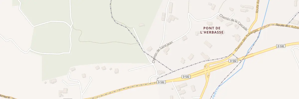 Plan du 5551 Saint Jean à Chanos-Curson