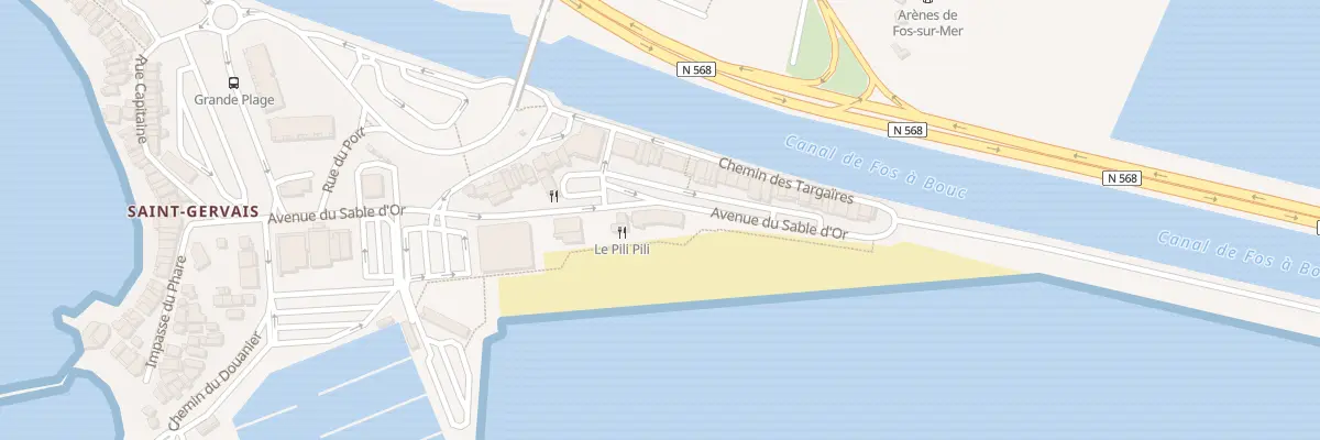 Plan du 380 Av du Sable d’Or à Fos-sur-Mer