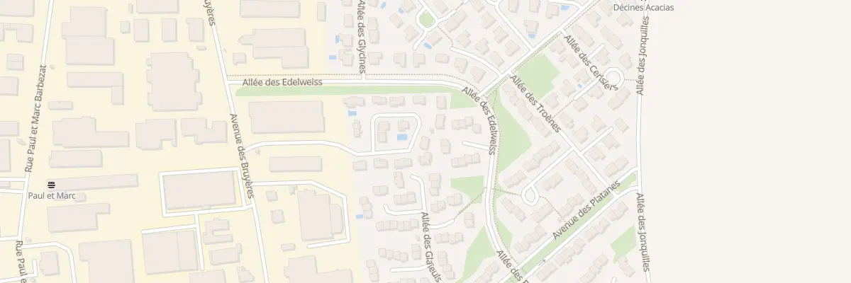 Plan du 10 Rue Henri Pourrat à Décines-Charpieu