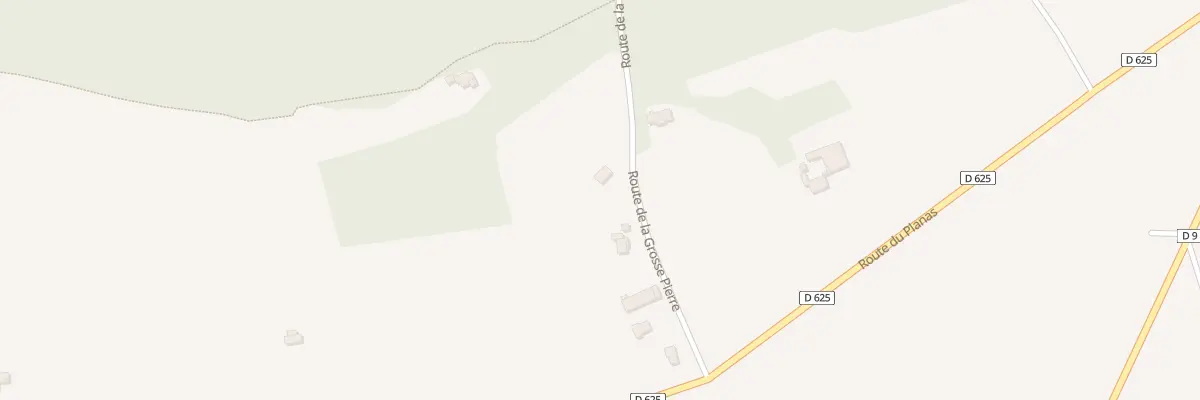 Plan du 1340 Rte de la Grosse Pierre à Charols
