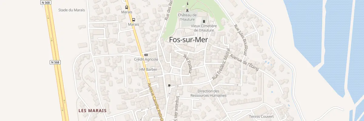 Plan du 3 Rue Lamartine à Fos-sur-Mer