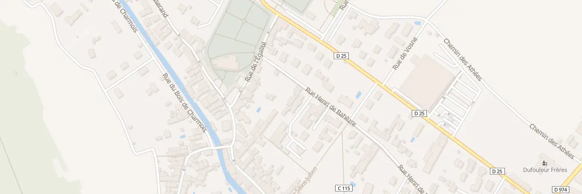 Plan du 45 Rue Henri de Bahèzre à Nuits-Saint-Georges