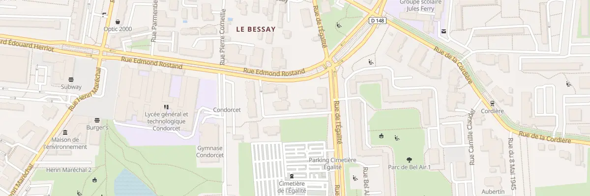 Plan du 5 Rue Martin Luther King à Saint-Priest