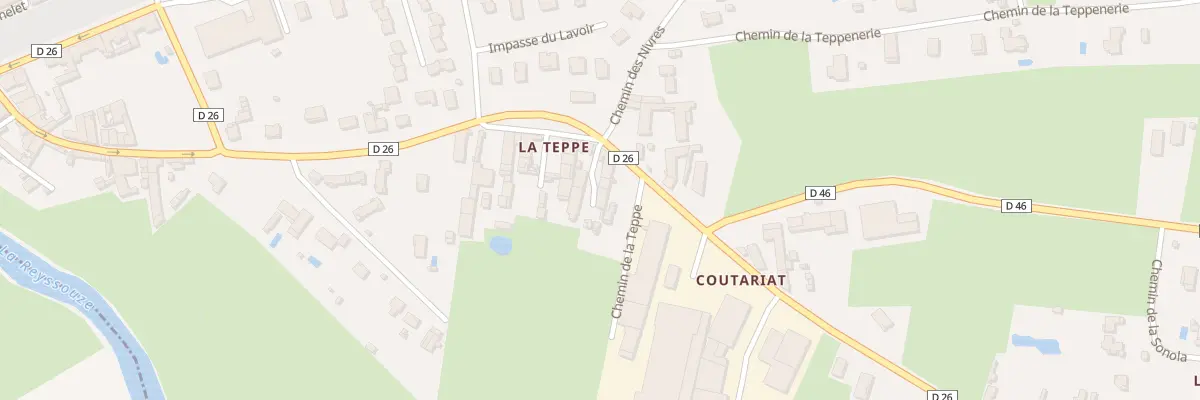 Plan du 25 Imp du Porche à Pont-de-Vaux