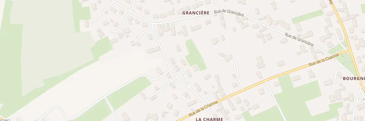 Plan du 37B Rue de Grancière à Ouroux-sur-Saône