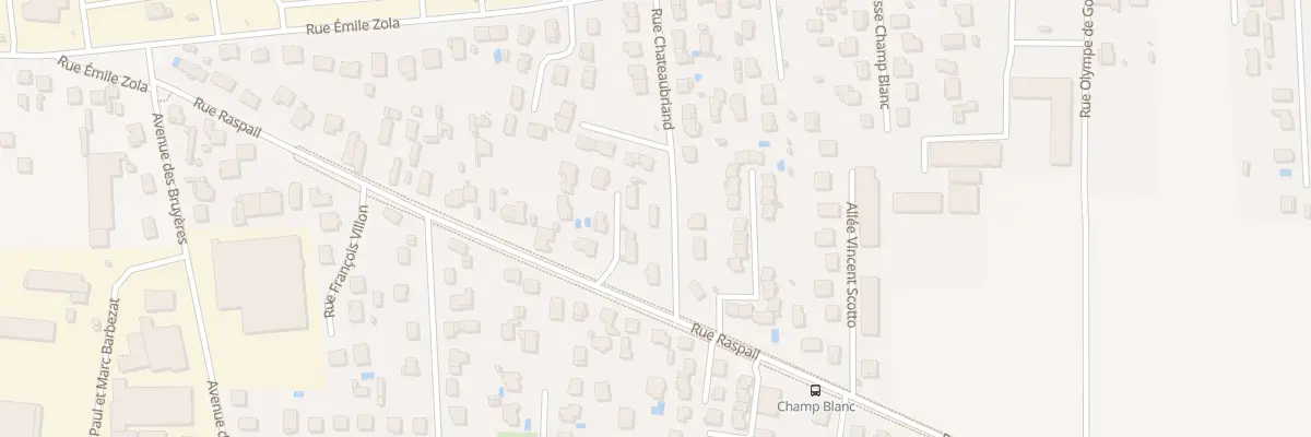 Plan du 49B Rue Raspail à Décines-Charpieu