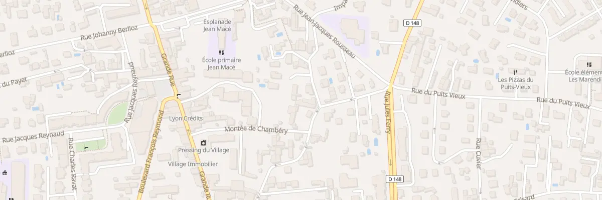 Plan du 17B Rue du Puits Vieux à Saint-Priest
