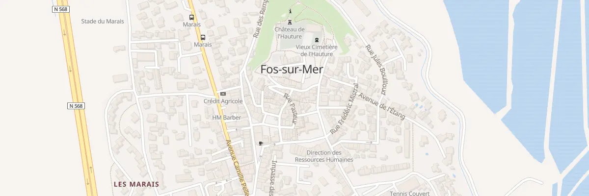 Plan du 24 Rue Pasteur à Fos-sur-Mer
