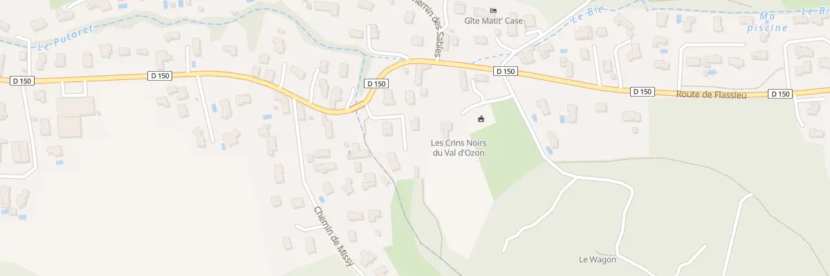 Plan du 2 Rue de la Roussière à Chaponnay