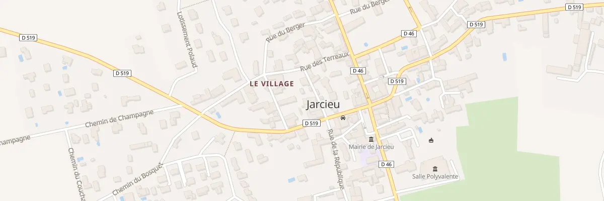 Plan du 239 Rue de la République à Jarcieu