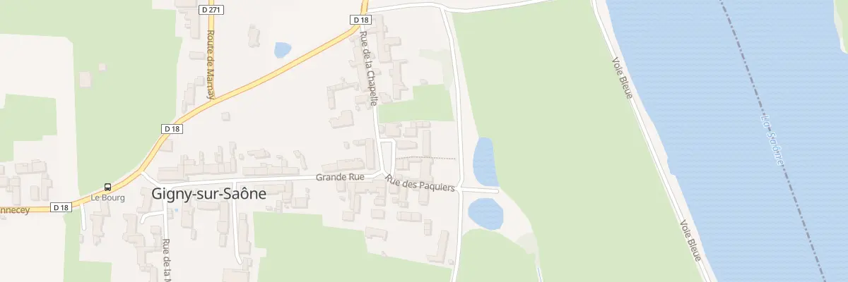 Plan du 3 Pl Demangin à Gigny-sur-Saône