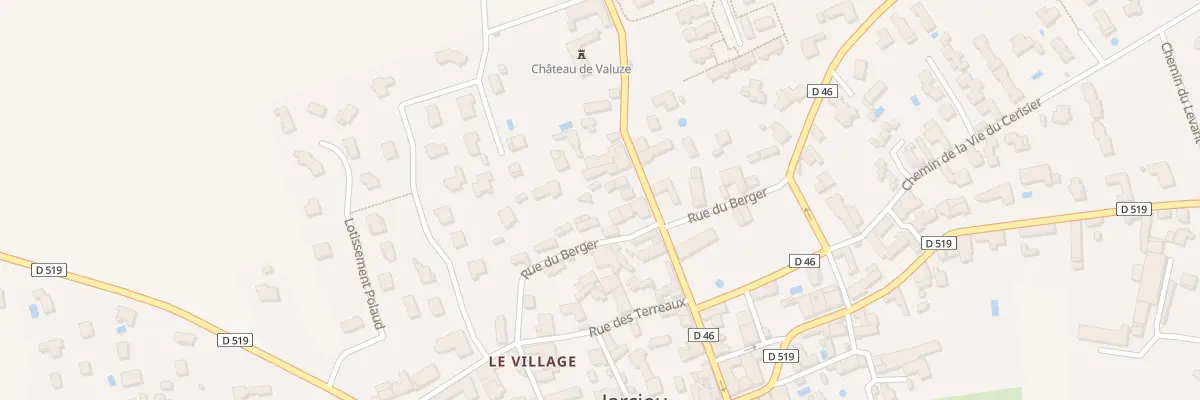 Plan du 45 Rte de St Sulpice à Jarcieu