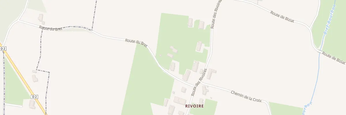 Plan du 140 Rte du Bret à Saint-Julien-sur-Veyle