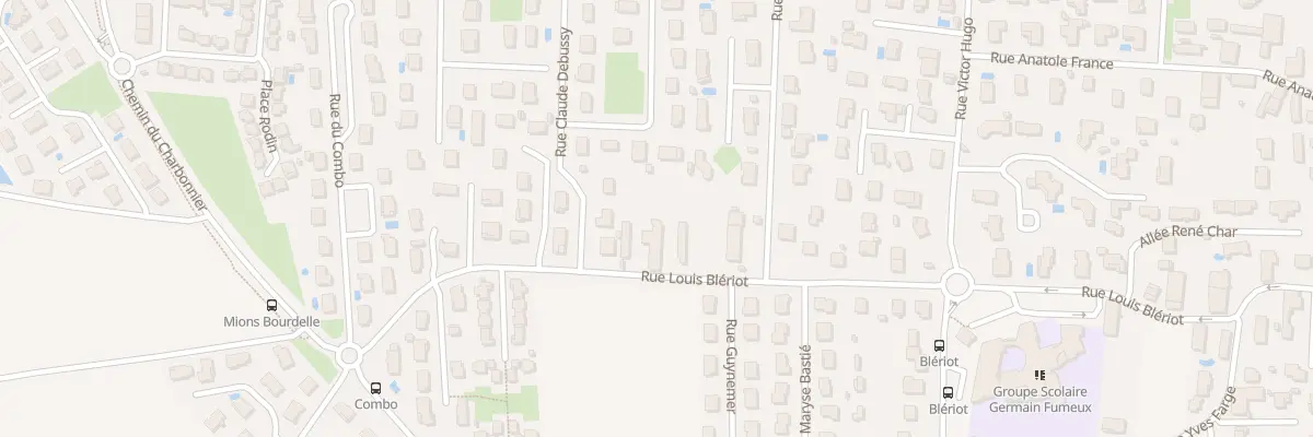 Plan du 39 Rue Louis Blériot à Mions
