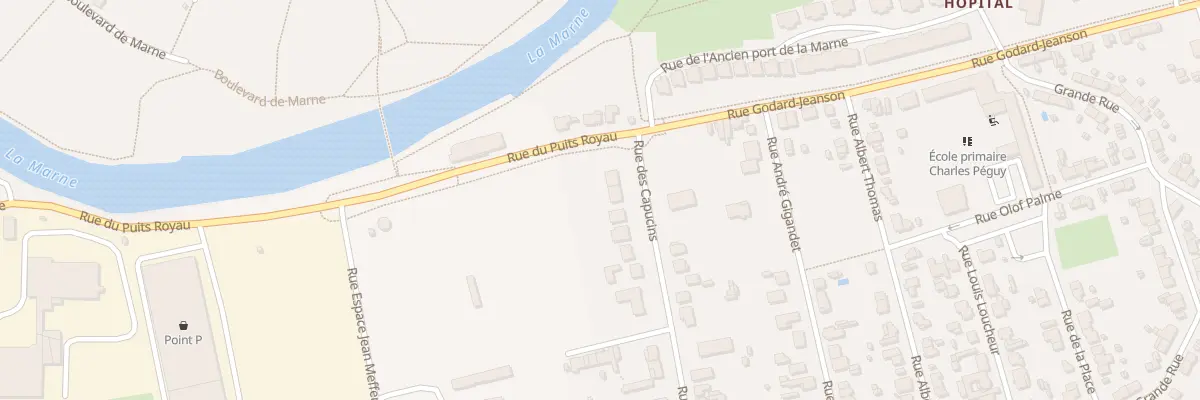 Plan du 91 Rue des Capucins à Saint-Dizier