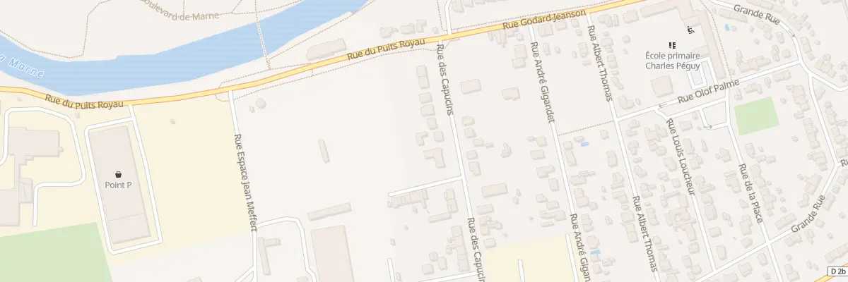 Plan du 85 Rue des Capucins à Saint-Dizier