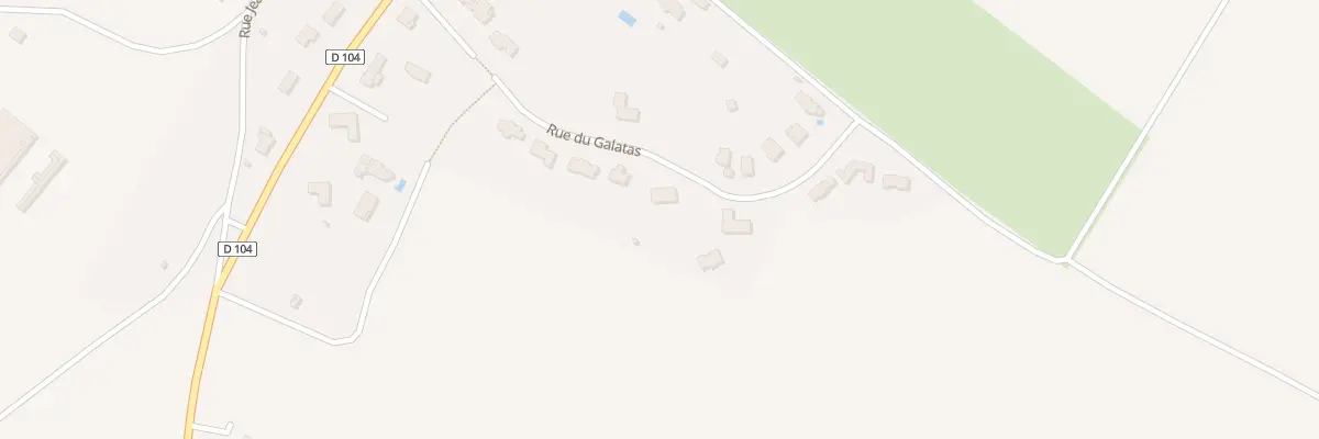 Plan du 11 Rue du Galatas à Étaules