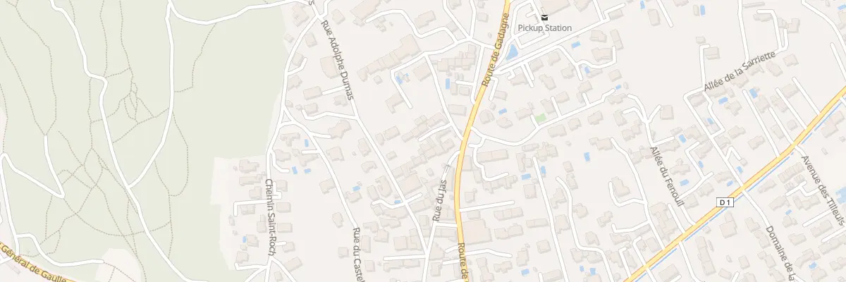 Plan du 5412F Che du Jas à Caumont-sur-Durance