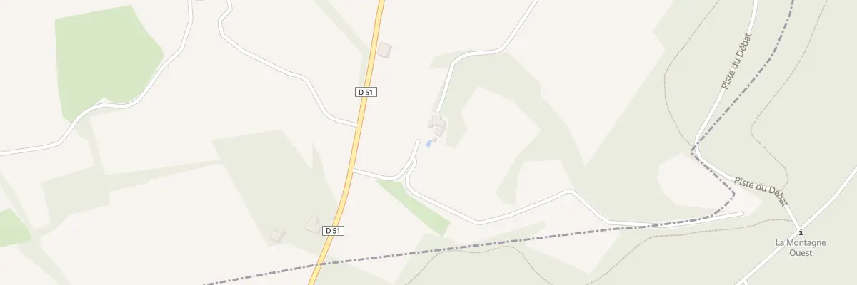 Plan du 5009 Fond Negre à Saint-Roman-de-Malegarde