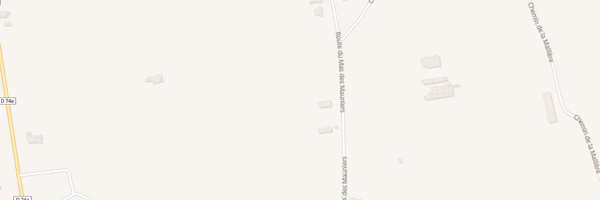 Plan du 9001 Che du Mas de Mauniers à Eygalières