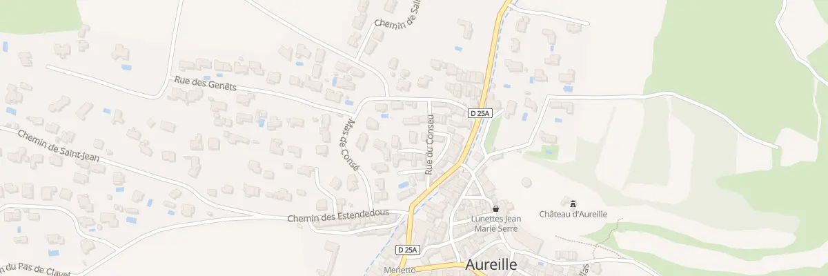 Plan du 5045 Rue de Conseu à Aureille