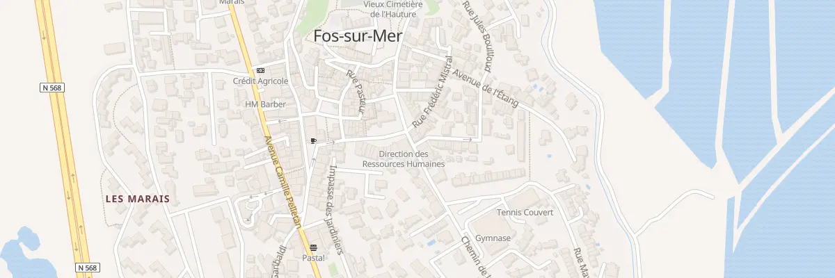 Plan du 1 Che de la Roquette à Fos-sur-Mer